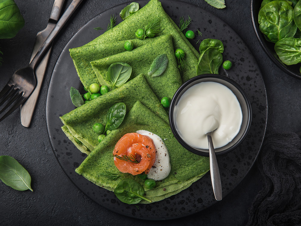 Clatite cu Green Sriracha